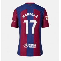 Maglie da calcio Barcelona Marcos Alonso #17 Prima Maglia Femminile 2023-24 Manica Corta